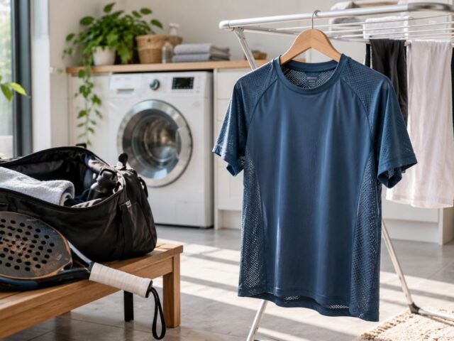 Por qué tu ropa de pádel puede oler después de lavarla y cómo evitarlo